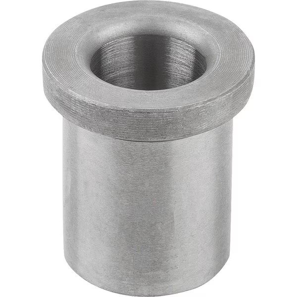 Drill Bushing W. Collar DIN172, Form:A Mild Steel 34, 5X48X56, Kipp, Mfr#: K1022.A3450X56